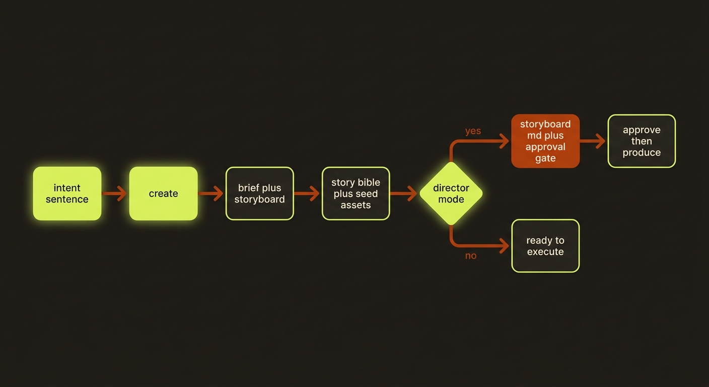 one shot create diagram